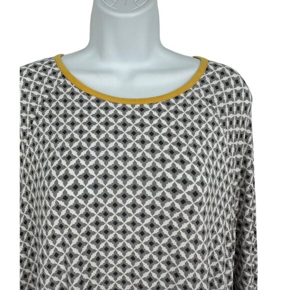 Matilda Jane MAKE BELIEVE STARSTRUCK Roll Tab Sleeve Top Women Size L - Picture 3 of 11